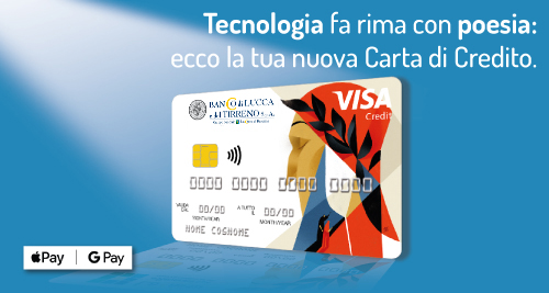 Immagine prodotto Nuova Carta di Credito Banco di Lucca